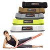 5 Straps 25lb-100lb Exercise Resistance Band YOGA Strap for Man Women,Skin-Friendly Non-Slip Polyester Cotton Fiber Training Band for Gym,Fitness,Yoga