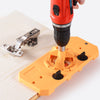 Hinge Opening Locator Carpentry 35MM  Drill Bits Hinge Drilling Tool Jig Kit For Door Window Saw Pilot Woodworking Tools