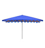 Stall Sunshade Umbrella Rectangular Outdoor Sunshade Umbrella Inclined Sunscreen Stall Commercial Large Folding Square Rectangular Canopy Thickened Inclined Umbrella Blue 3x2 Six