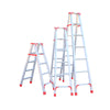 Reinforced Aluminum Alloy Ladder Double Side Folding Ladder Herringbone Ladder Engineering Ladder / Warehouse Decoration Ladder