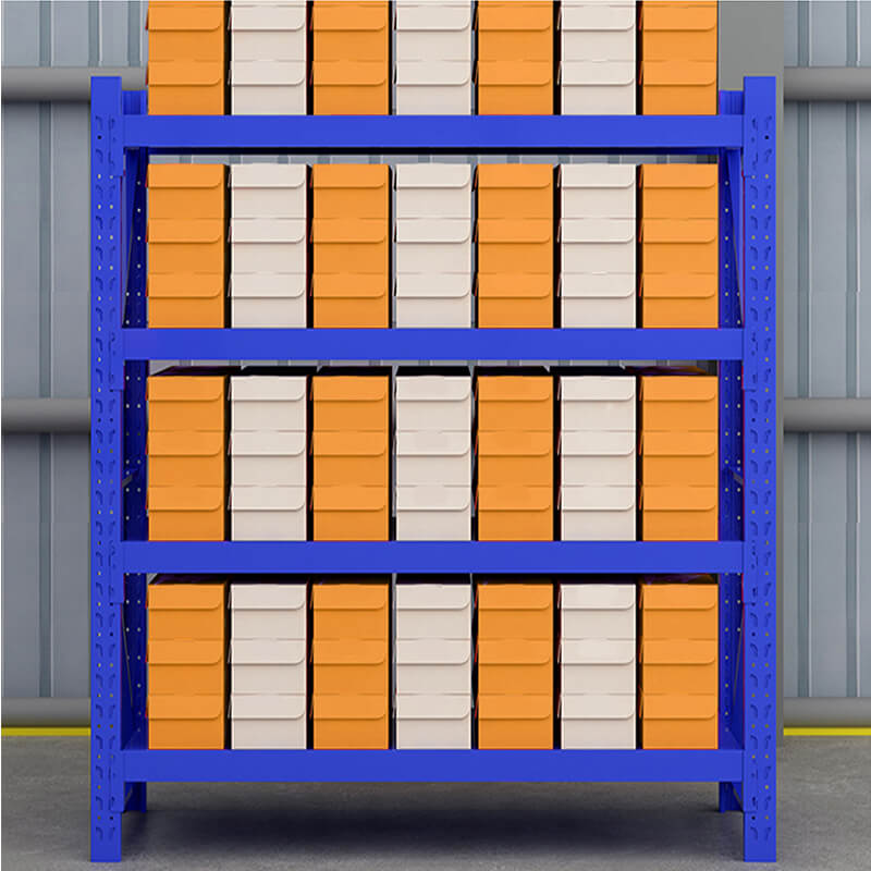 Warehouse Supermarket Storage Shelf 4-Shelf Rack 1m Multi-Functional Shelf 300KG Capacity Per Layer