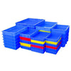10 Pcs Storage Tray For Fruit, Vegetables Tools Storage Box 370x250x65mm Plastic Turnover Box Logistics Box Assembly Line Storage Box Food Plate Parts Box