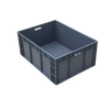 10 Pcs Plastic Turnover Box Thickened Logistics Box Without Cover Auto Parts Storage Box Parts Box 300 * 200 * 150 mm Gray No Cover