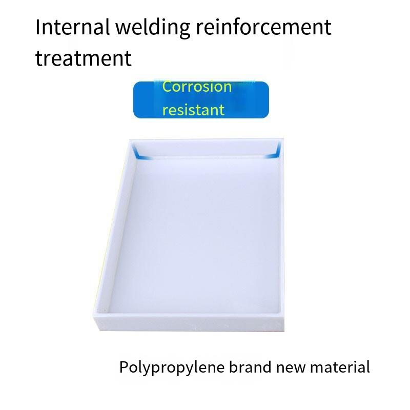 Leakproof Tray Chemical Medicine Tray Polypropylene Acid Alkali Resistant Corrosion Resistant Tray