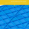 Plastic Turnover Box Rectangular Blue Thickened Material Storage Box, Logistics Transportation Frame, 550 * 420 * 260mm