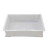 Thickened Plastic Tray Logistics Turnover Box Parts Box Classification Basket Toolbox Storage Box Storage Box 3 White 520 * 350 * 150 Mm