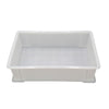 6 Pieces Thickened Plastic Plates Logistics Turnover Box Parts Box Pallet Classification Basket Toolbox Storage Box Storage Box  Blue 410 * 310 * 145mm
