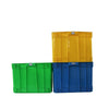 Logistics Turnover Box Large Capacity Storage Box Plastic Storage Box Clothes Toys Tools Storage Box 620 * 485 * 360mm Blue