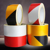 6 Pieces Reflective Warning Tape 5cm Wide Labeling Tape Reflective Tape Fire Reflective Strip Workshop Garage Ground Marking Safety Zone Warning Line Red