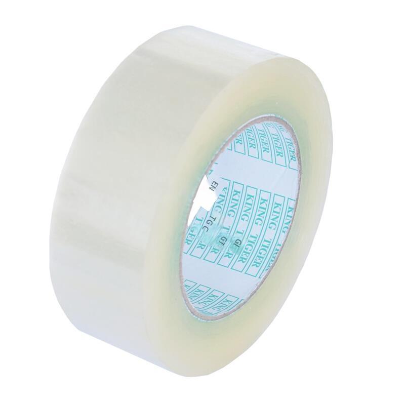 20 Pieces Transparent Tape Sealing Tape Yellow Tape Large Size Wide Tape Express Packaging Sealing Tape Wholesale Sealing Tape 4.8 6cm Adhesive Tape Large Roll Sealing Tape Width 4.8cm * Length