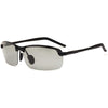 NALANDA Grey Polarized Aviator Sunglasses With UV400 HD Lens Metal Frame For Driving Outdoor Travel Daily Use Etc