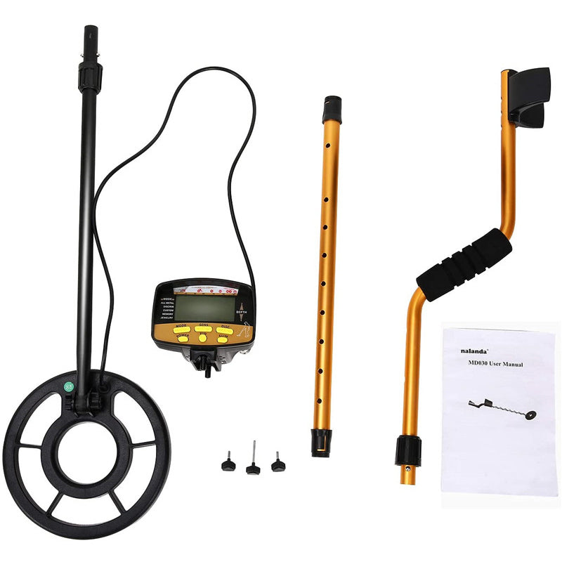 NALANDA Metal Detector 18khz Gold Finder Treasure Hunter with 5 Detection Modes and Submersible Search Coil