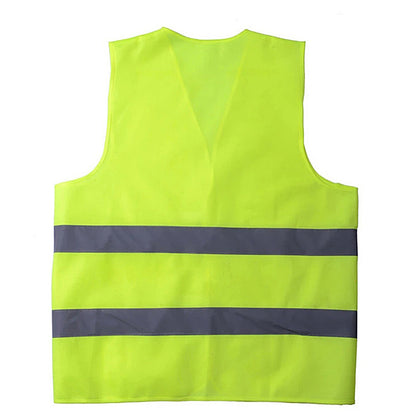 6 Pieces ECVV Reflective Vest Working Vest High Visibility Day Night Warning Safety Vest, Traffic, Construction Safety Clothing