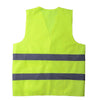 ECVV 10Pieces/Bag Reflective Vest Working Vest High Visibility Day Night Warning Safety Vest, Traffic, Construction Safety Clothing