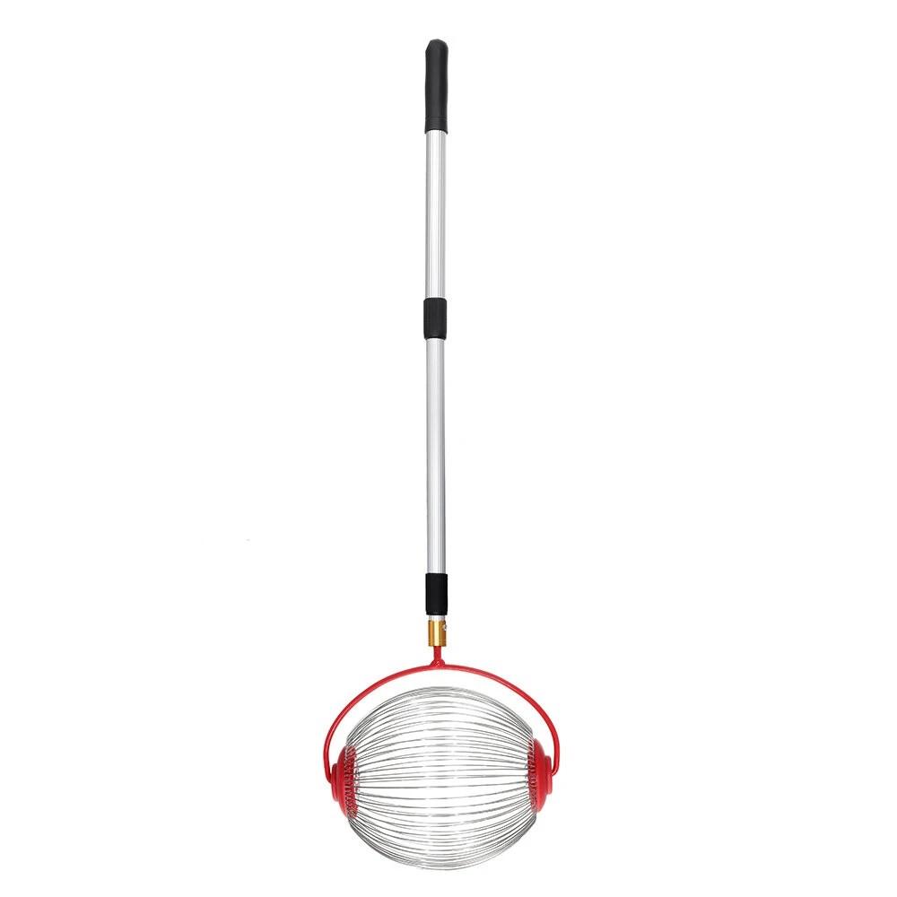Rolling Ball Collector Ball Picker for Tennis or Nuts Golf Ball Retriever Retractable Putter Ball Grabber