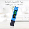 Water Quality Tester 3 in 1 TDS/EC/TEMP Meter 0-9990 ppm Measurement Range 1 ppm Resolution for Drinking Water Aquariums Pool Spa