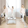 2-In-1 Handheld Vacuum Cleaner With Large Capacity Dust Box Low Noise Triple Filter Vertical Dust Collector, Grey