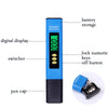 Water Quality Tester 3 in 1 TDS/EC/TEMP Meter 0-9990 ppm Measurement Range 1 ppm Resolution for Drinking Water Aquariums Pool Spa