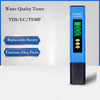 Water Quality Tester 3 in 1 TDS/EC/TEMP Meter 0-9990 ppm Measurement Range 1 ppm Resolution for Drinking Water Aquariums Pool Spa