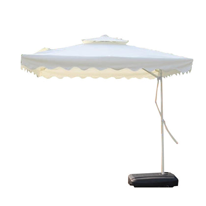 Outdoor Sunshade Courtyard Sunshade Outdoor Stall Courtyard Sunshade Roman Umbrella Folding Iron 3 M Without Moving Water Block